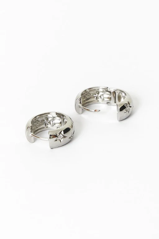 Stella Earrings - Silver